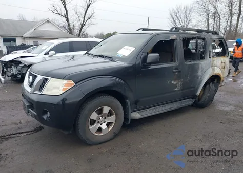 2008 Nissan Pathfinder S z USA, uszkodzony, nr VIN 5N1AR18B58C603361